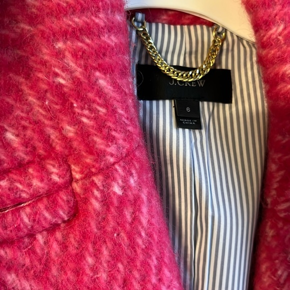 J.Crew Diamond Tweed coat - Picture 7 of 8